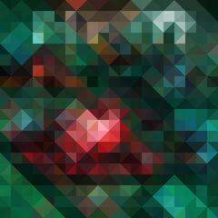 Colorful polygonal abstract background. Low poly effect. Polygon backdrop.