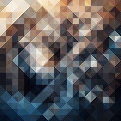 Colorful polygonal abstract background. Low poly effect. Polygon backdrop.