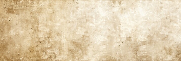 Obraz premium Light Tan Background. Vintage Parchment Design with Grunge Textured Border