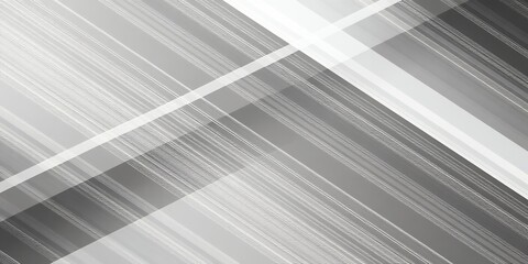 Obraz premium Abstract grayscale lines intersect, creating a dynamic visual.