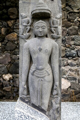 Gomateshvara statue in Daulatabad fort, Maharashtra, India