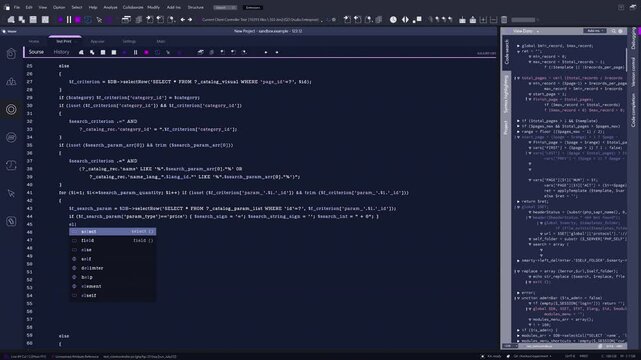 Coding in a Dark-themed Ide With Dynamic Code Execution and Debugging. Perfect for Developers Seeking Insights Into Software Development Processes and Techniques.