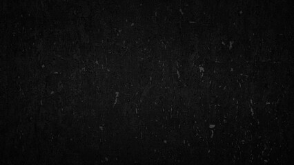Abstract Black wall texture for pattern background. wide panorama picture. Black wall texture rough background dark concrete floor or old grunge background with black