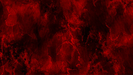 Abstract watercolor Red with gray and white realistic watercolor texture on paper background.