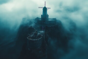 Autumn in the alps, Slovenia around the village Jamnik - panorama
