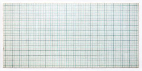 Grid Paper Composition Teal Lines on White, Minimalist Design, Blank Surface, graph paper, grid background