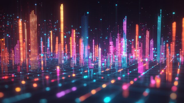3D Scatter Plot of Urbanization and Economic Growth Over Two Decades