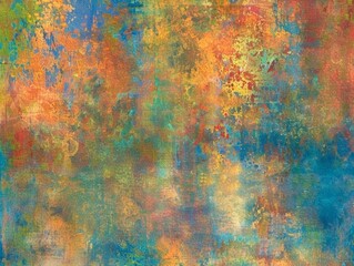 A delicate, ethereal painting background with soft, flowing textures and dreamy hues.