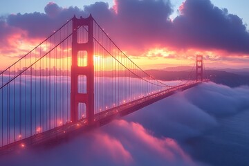 Fototapeta premium Golden Gate Bridge, San Francisco, USA 