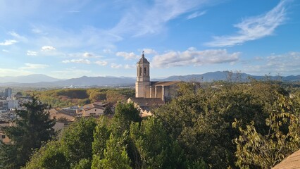 Fototapeta premium La cathédrale de Girona (Gérone)