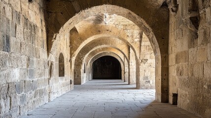Historic Stone Arches in Ancient Architecture