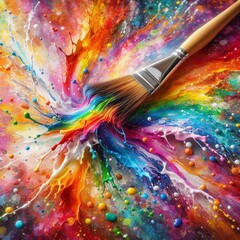 Fototapeta premium abstract watercolor background