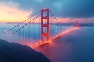 Obraz premium Golden Gate Bridge, San Francisco, 