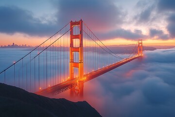 Obraz premium Golden Gate Bridge, San Francisco, 