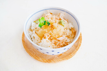 数の子のせご飯　わさび・かつお節添え
