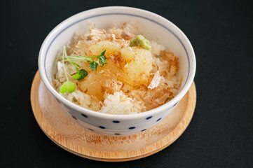 数の子のせご飯　わさび・かつお節添え