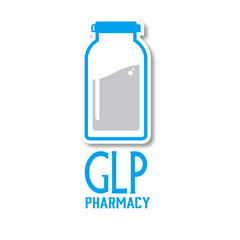 Pharmacy Logo, GLP Pharmacy, medicine, weight loss, syringe