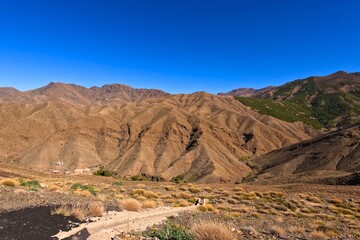 Tichka Mountains in Morocco