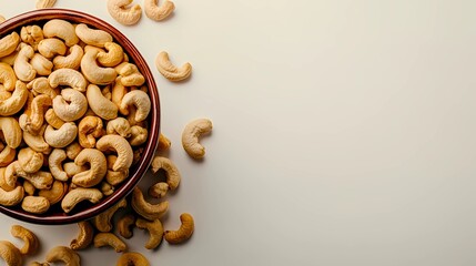 High-resolution nuts background, showcasing organic texture ideal for stock images related to natural snacks, nutrition, and healthy food marketing themes.