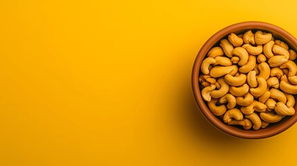 High-resolution nuts background, showcasing organic texture ideal for stock images related to natural snacks, nutrition, and healthy food marketing themes.
