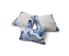 Set of modern decorative pillows