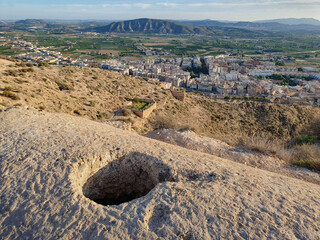 Vega Baja del Segura - Orihuela - Castillo de Orihuela en la sierra 