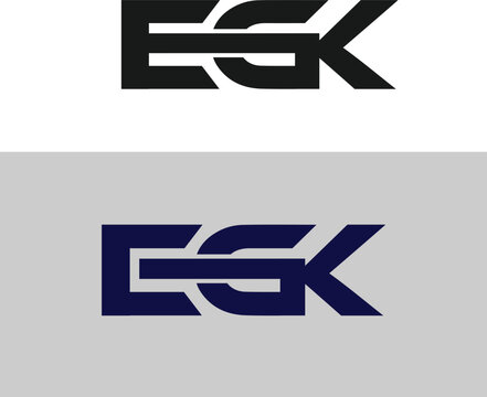 EGK letter logo for your brand