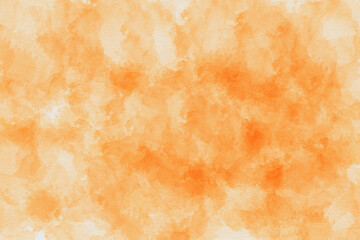 Abstract background with dynamic yellow and orange color brush strokes