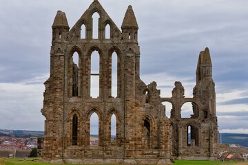 ruins of the Whitby Abbey - Whitby - North Yorkshire - united kingdom