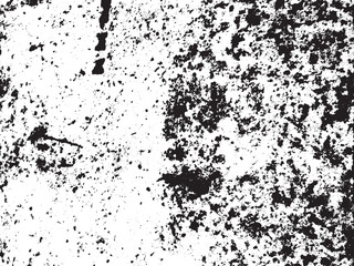 Obraz premium Rough black and white texture vector. Distressed overlay texture. Grunge background. Abstract textured effect. Vector Illustration. Black isolated on white background. EPS10