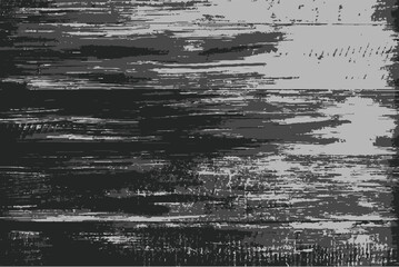 Scratched Grunge Urban Background Texture Vector. Dust Overlay Distress Grainy Grungy Effect. Distressed Backdrop Vector Illustration. Isolated Black on White Background. EPS 10.