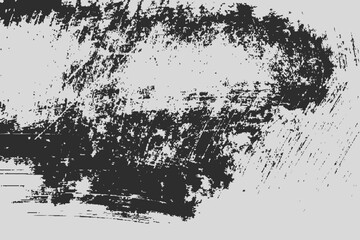 Scratched Grunge Urban Background Texture Vector. Dust Overlay Distress Grainy Grungy Effect. Distressed Backdrop Vector Illustration. Isolated Black on White Background. EPS 10.