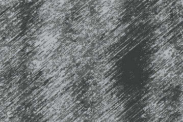 Scratched Grunge Urban Background Texture Vector. Dust Overlay Distress Grainy Grungy Effect. Distressed Backdrop Vector Illustration. Isolated Black on White Background. EPS 10.