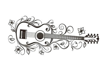 Vector illustration set of 50 musical instruments in cartoon style isolated on white background Retro musical instruments set realistic design Music instruments, musical notes and equipment A variety 