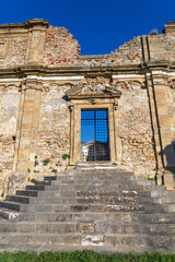 the Camaldolese Abbey of St. Justin and Clement, Italian monastery in the city of Volterra, Pisa,  Italy