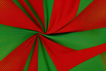 Red and green patterned background

