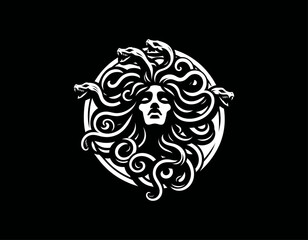 medusa logo © king