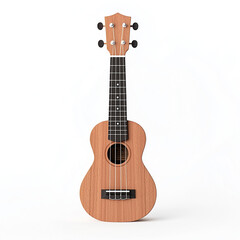 Obraz premium Ukulele Isolated on White Background