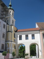 Platz vor dem Freisinger Dom