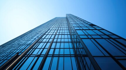 Fototapeta premium Glass Skyscraper Architecture