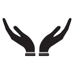 Obraz premium a pair of hands with palms facing upwards