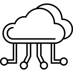 Cloud Computing Icon