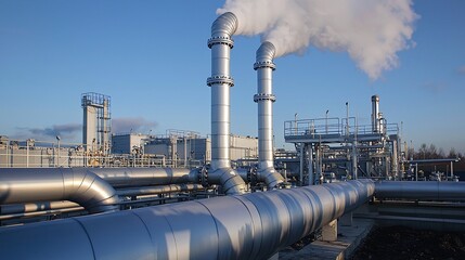 Industry pollution and the impact of technology on sustainable manufacturing and resource management.






