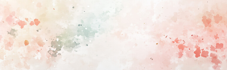 Obraz premium Spring banner with cherry blossoms