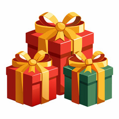 gift box isolated on white background