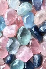 Fototapeta premium Colorful crystal stones