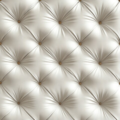 Background of white leather upholstery for furniture.