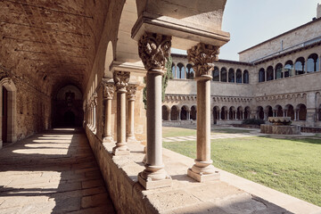 4th century monastery with architectural details