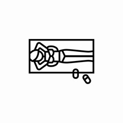 get tan beach icon sign vector