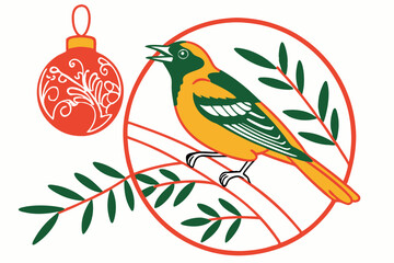 Christmas Leaves Design Ideas  Festive Greenery Decorations and Patterns